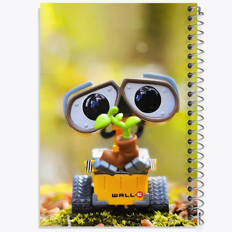 دفتر شطرنجی 50 برگ خندالو طرح وال ای (wall-E) کد F6821