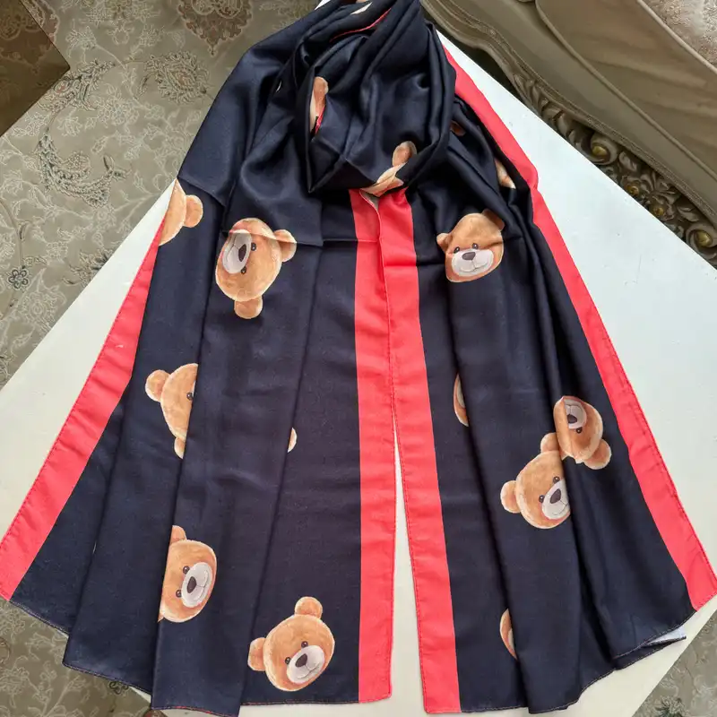 شال زنانه مدل موهر پاییزی زمستانی اسپرت طرح تدی خرسی عروسکی