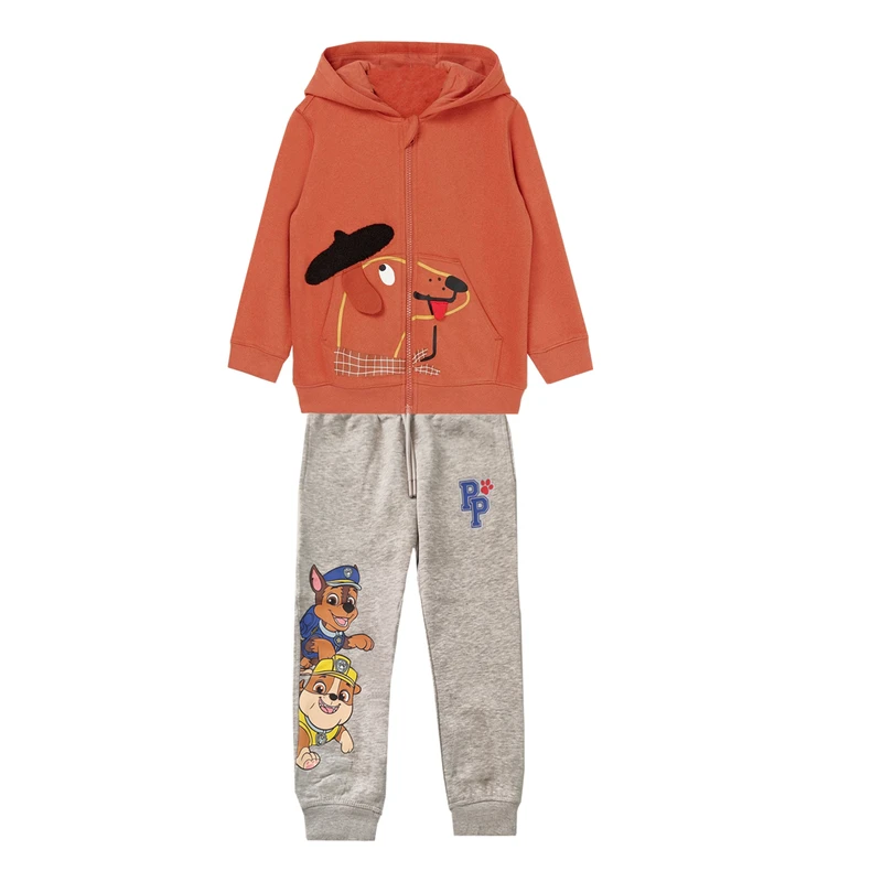 ست سویشرت و شلوار پسرانه مدل سگ D908