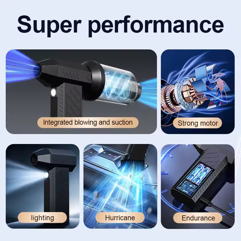 دستگاه دمنده و مکنده شارژی 30 وات مدل Violent Pro