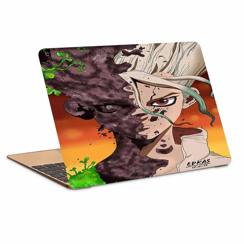 استیکر لپ تاپ طرح dragon ball minimalistکد N-158مناسب برای لپ تاپ 15.6 اینچ