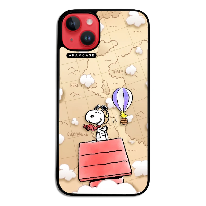کاور آکام مدل AMC-WA14PLUS-SNOOPY-24 مناسب برای گوشی موبایل اپل iPhone 14 Plus