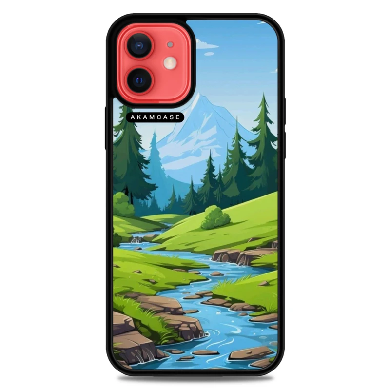 کاور آکام مدل AMC-WA12-NATURE-19 مناسب برای گوشی موبایل اپل iPhone 12