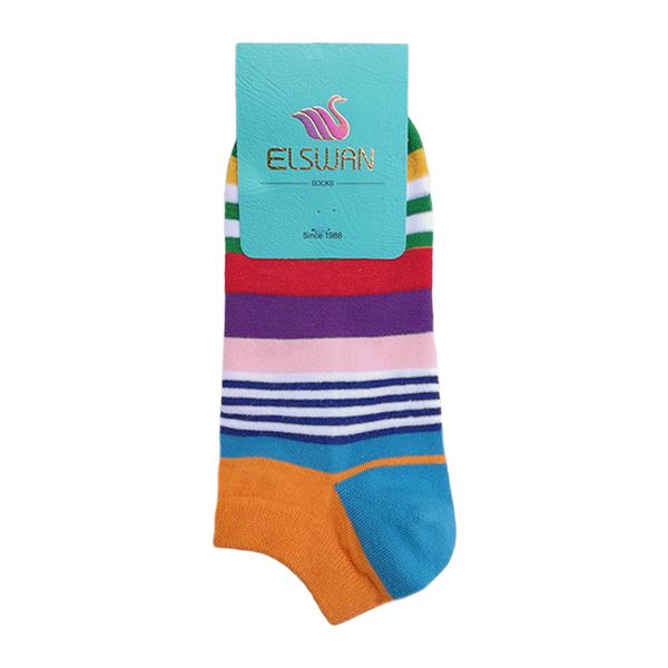 جوراب زنانه ال سون مدل رنگین کمان کد PH875.1 -  - 4