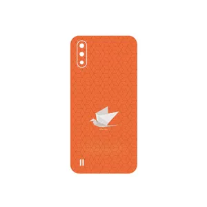 MAHOOT Minimalist origami bird Cover Sticker for Samsung Galaxy A01