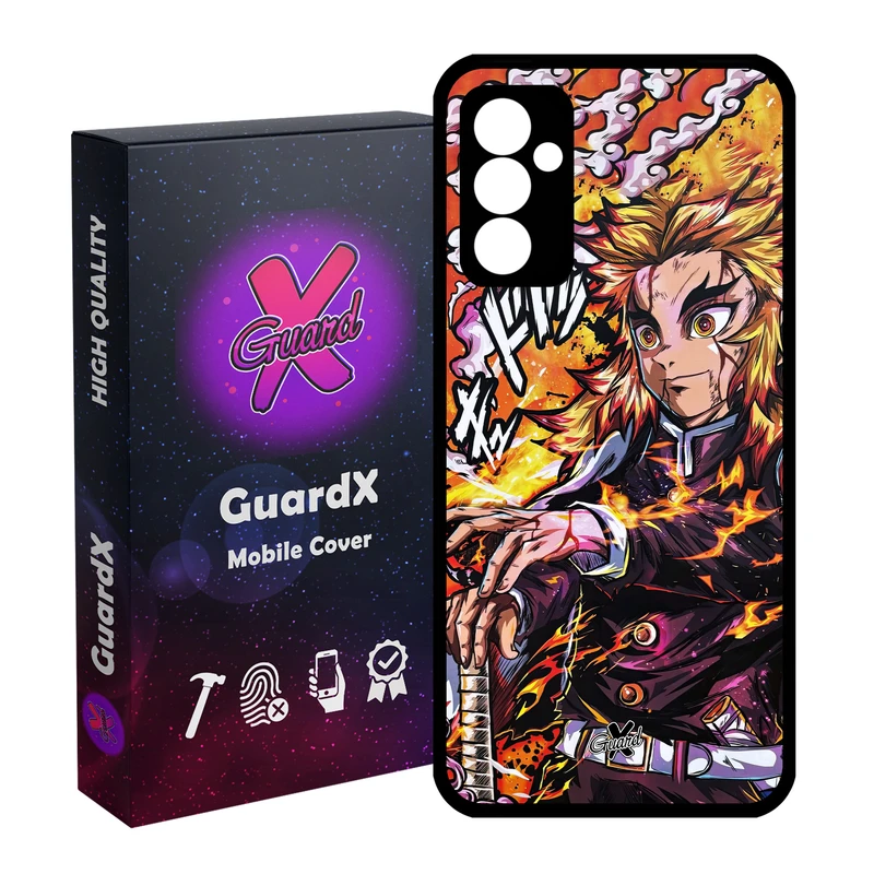 کاور گارد ایکس طرح شیطان کش انیمه مدل Glass10587 مناسب برای گوشی موبایل سامسونگ Galaxy A15 4G / A15 5G