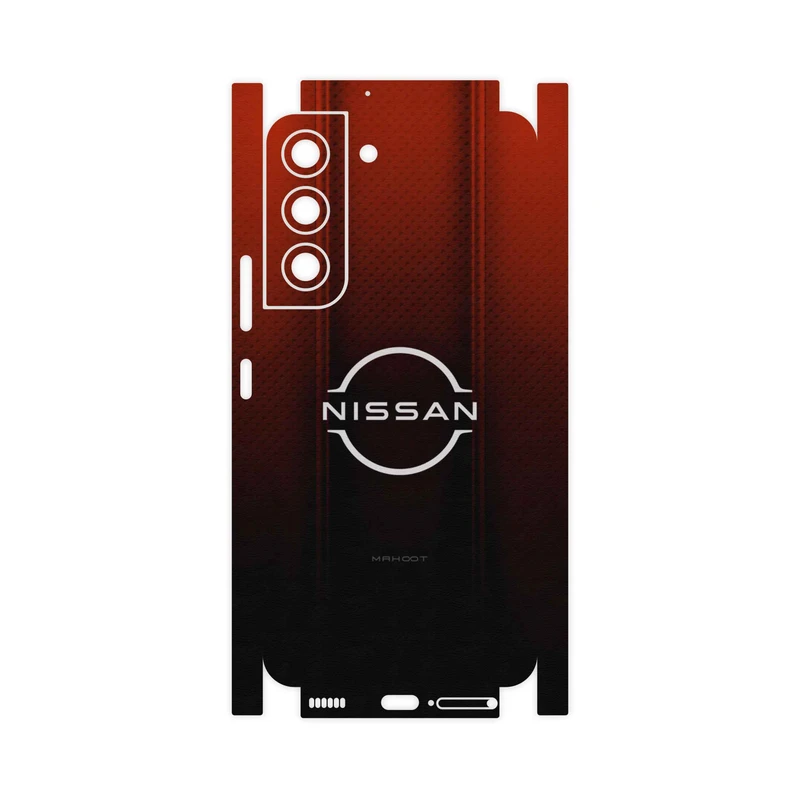 برچسب پوششی ماهوت مدل Nissan-Logo-FullSkin مناسب برای گوشی موبایل سامسونگ Galaxy S22 5G