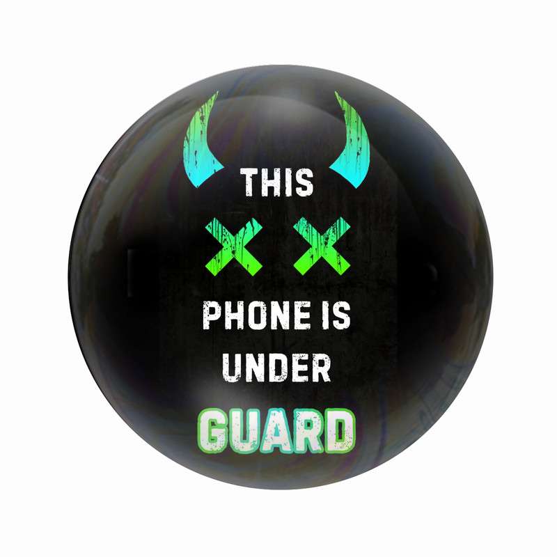مگنت عرش طرح This phone is under guard کد Asm2660