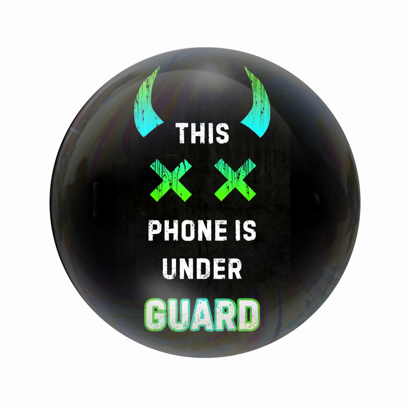 مگنت عرش طرح This phone is under guard کد Asm2660