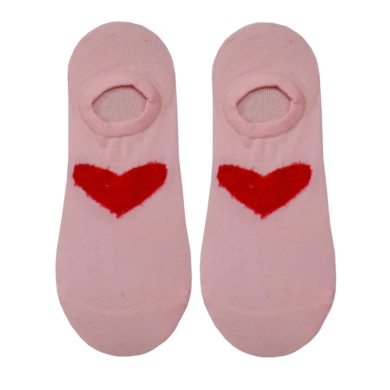 جوراب زنانه طرح قلب مدل Anp 259