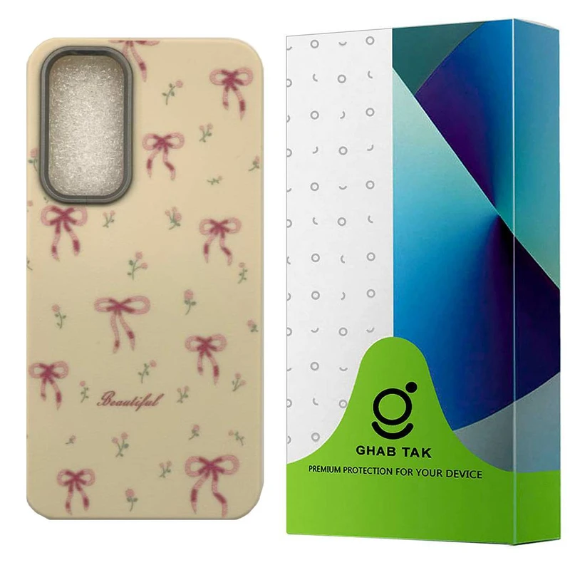 کاور قاب تک مدل پاپیون و لاله مناسب برای گوشی موبایل سامسونگ Galaxy A52