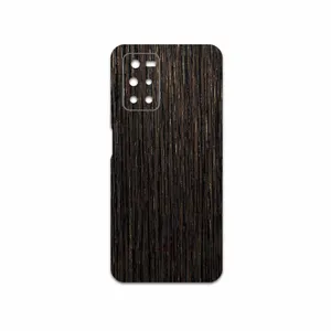MAHOOT Dark-Gold-Stripes-Wood Cover Sticker for Xiaomi Redmi Note 11 4G