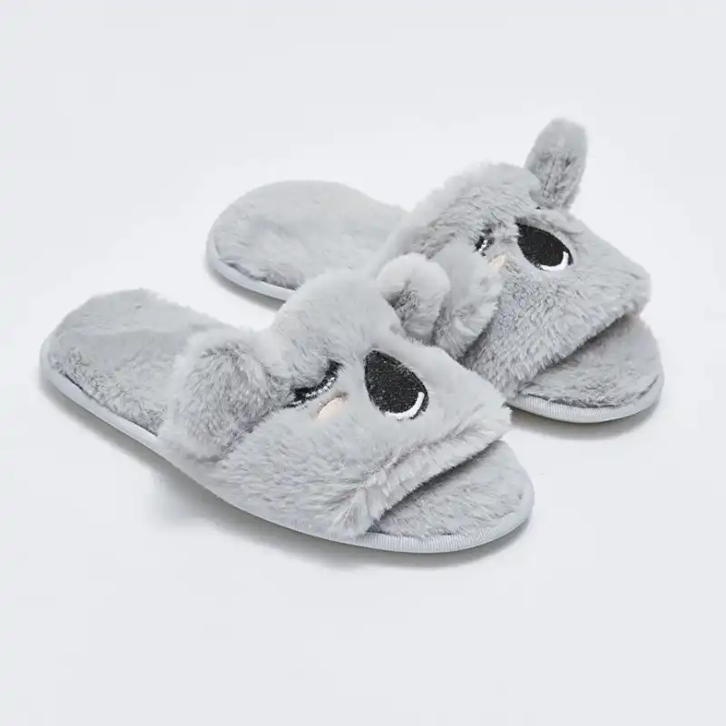 دمپایی حوله ای زنانه ال سی وایکیکی مدل ول سافت کوالا