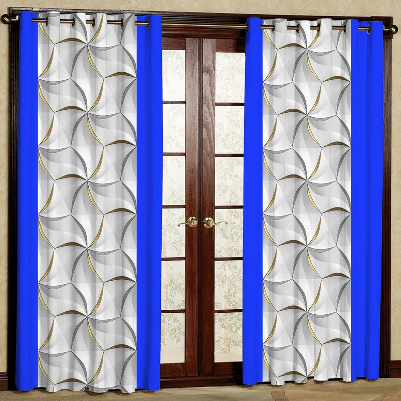 پرده مدل مخمل پانچی کد 4694 سایز 200x140 سانتی متر