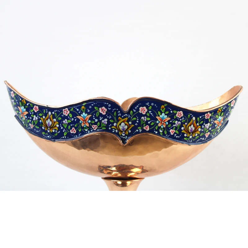 عکس شماره 2 : شکلات خوری مسی مدل کشکول پرداز کد m3