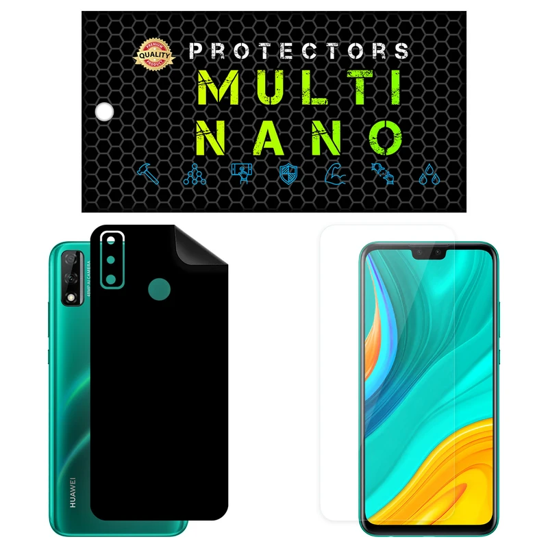 محافظ صفحه نمایش مولتی نانو مدل X-SFM مناسب برای گوشی موبایل هوآوی Y8S به همراه برچسب پوششی