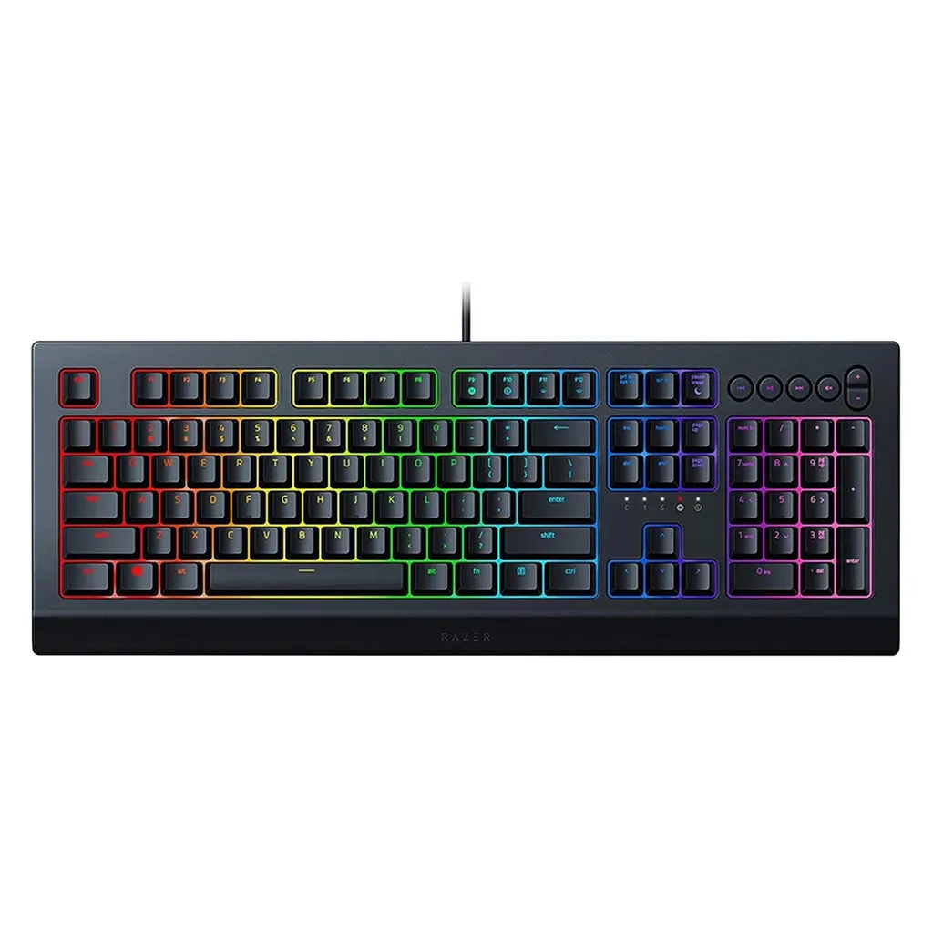 کیبورد گیمینگ ریزر مدل Cynosa V2، سوییچ ممبران، Full-Size، نورپردازی RGB