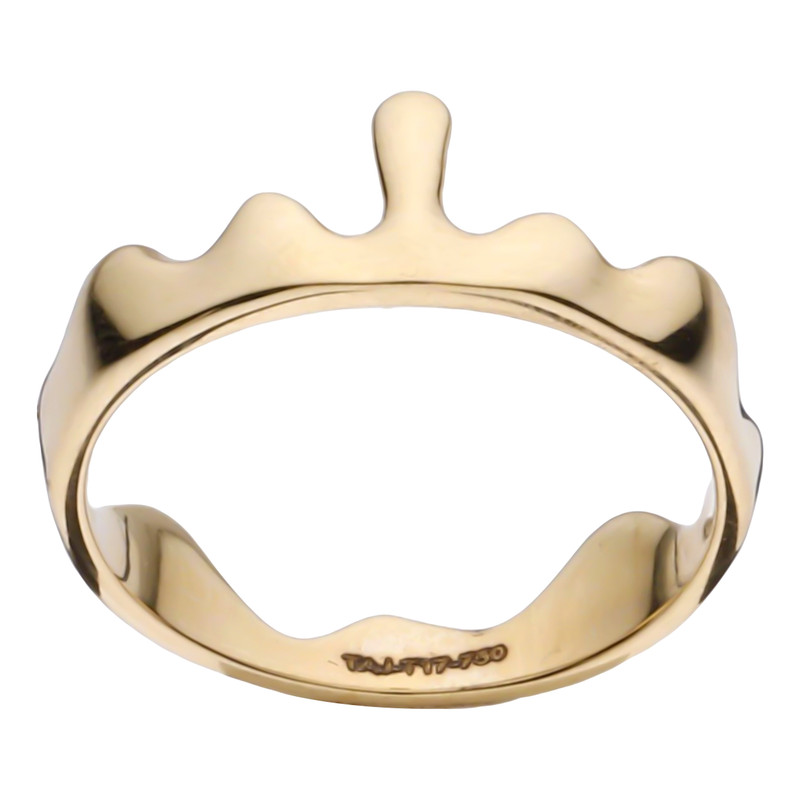 انگشتر طلا 18 عیار زنانه تاج مدل A425