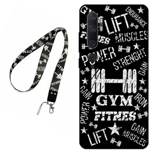 Megafone Gym 0010 Cover For Xiaomi Mi Note 10 / 10 Pro Mobile Neckband