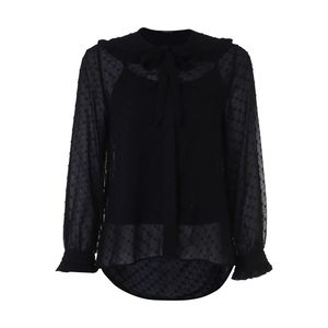 ست تاپ و شومیز زنانه گردیه مدل 307266-black