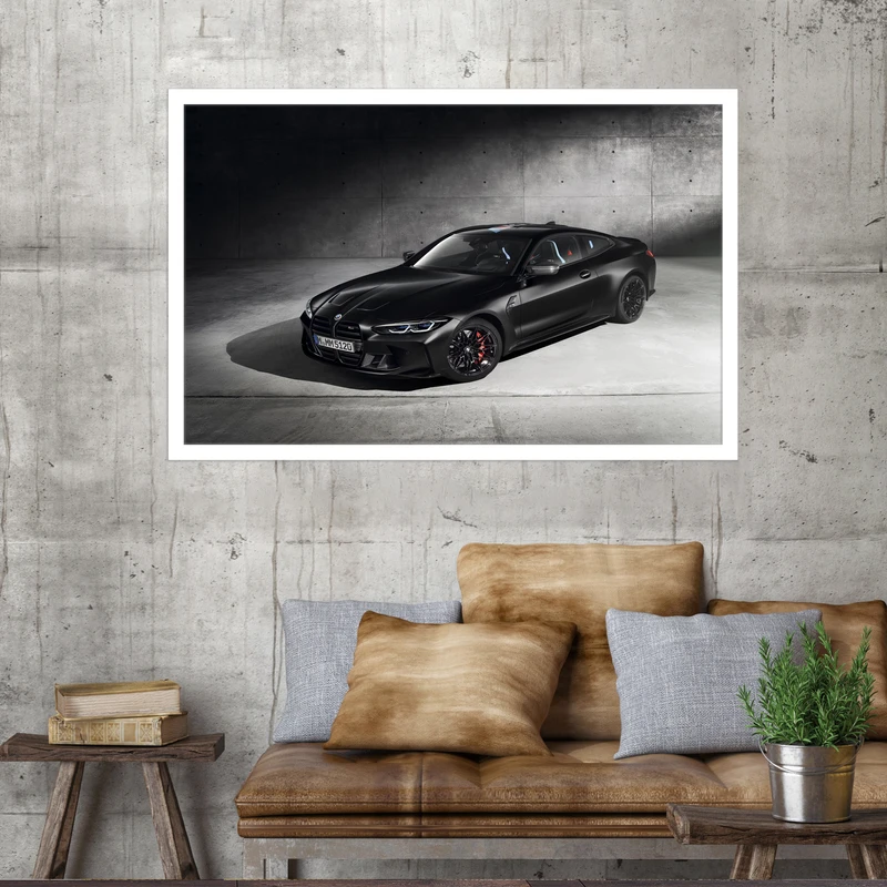تابلو بکلیت طرح ماشین BMW مدل W-MO1905