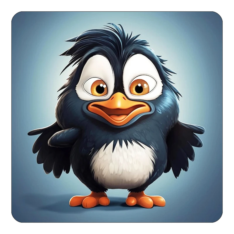 مگنت کاکتی طرح حیوانات کارتونی مدل mp27606