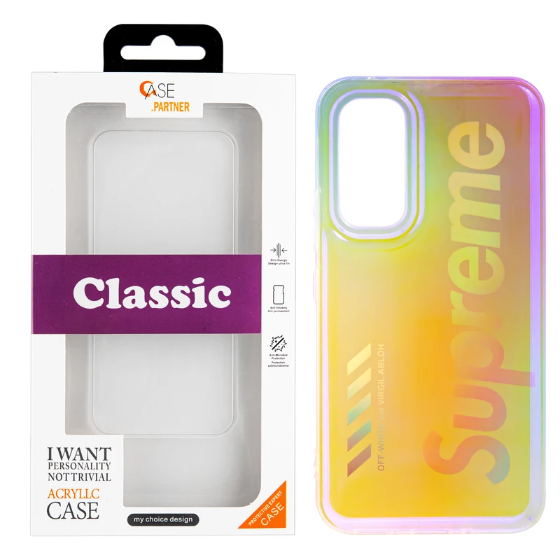 کاور کلاسیک مدل فانتزی PARTNER طرح  SUP R E ME/14 کد KHO.1025 مناسب برای گوشی موبایل اپل IPHONE 13 PROMAX