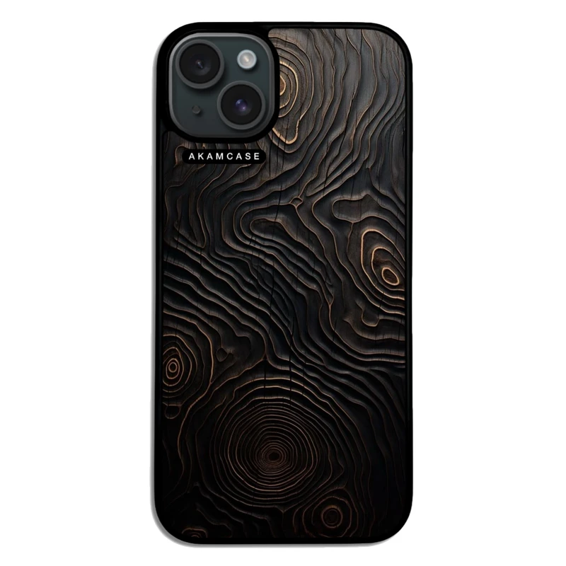 کاور آکام مدل AMC-WA15PLUS-WOOD-10 مناسب برای گوشی موبایل اپل iPhone 15 Plus