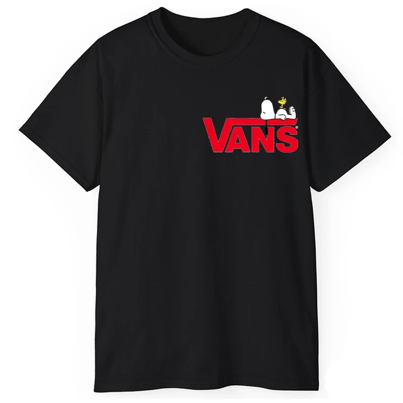 تی‌شرت آستین کوتاه مردانه پاد آفرین مدل اسنوپی و نوشته 9