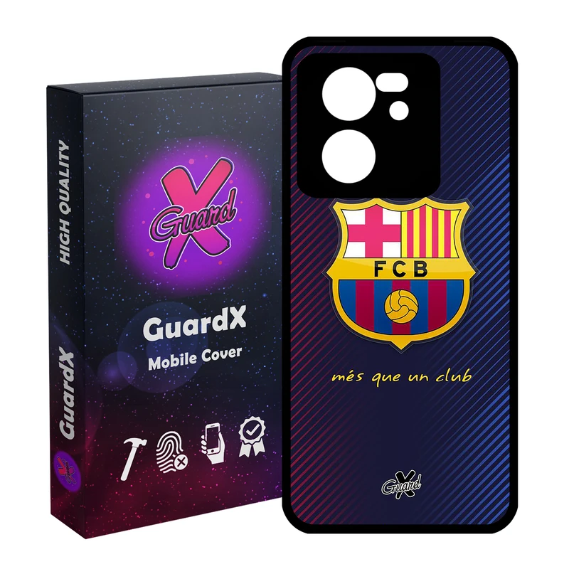 کاور گارد ایکس طرح Barcelona مدل Glass10058 مناسب برای گوشی موبایل شیائومی 13T/13T Pro/Redmi K60 Ultra