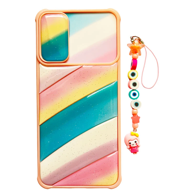 کاور مدل ابیگرل کد A11407 مناسب برای گوشی موبایل شیائومی Redmi Note 10 5G / Note 10T 5G / Poco M3 Pro به همراه بند آویز