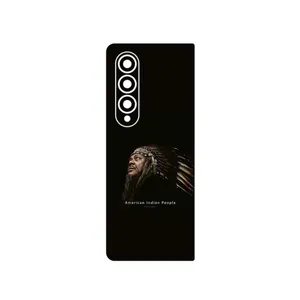 MAHOOT Portrait of an Indian Man Cover Sticker for Samsung Galaxy Z Fold4