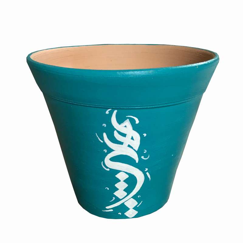 گلدان سفالی مدل هیچ کد 6