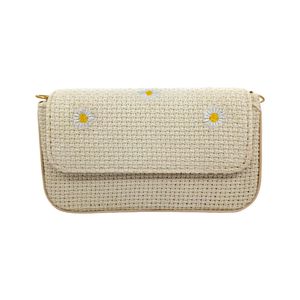 کیف رودوشی زنانه مدل کنفی بابونه کد 2003