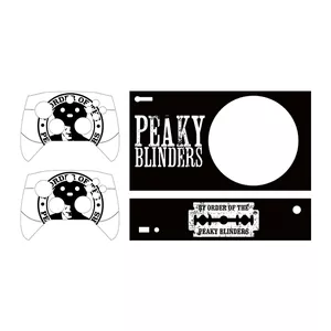 برچسب کنسول بازی ایکس باکس series s مدل  Peaky Blinders کد 3 مجموعه 4 عددی