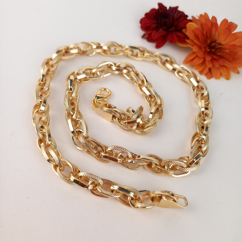 زنجیر زنانه مدل ترنج کد AB3 زنجیر زنانه مدل ترنج کد AB3