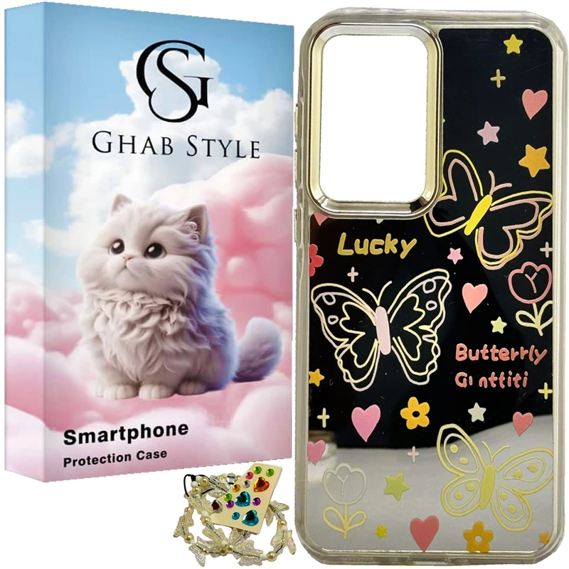 کاور قاب استایل مدل  آینه ای مناسب برای گوشی موبایل سامسونگ Galaxy A36 / A56