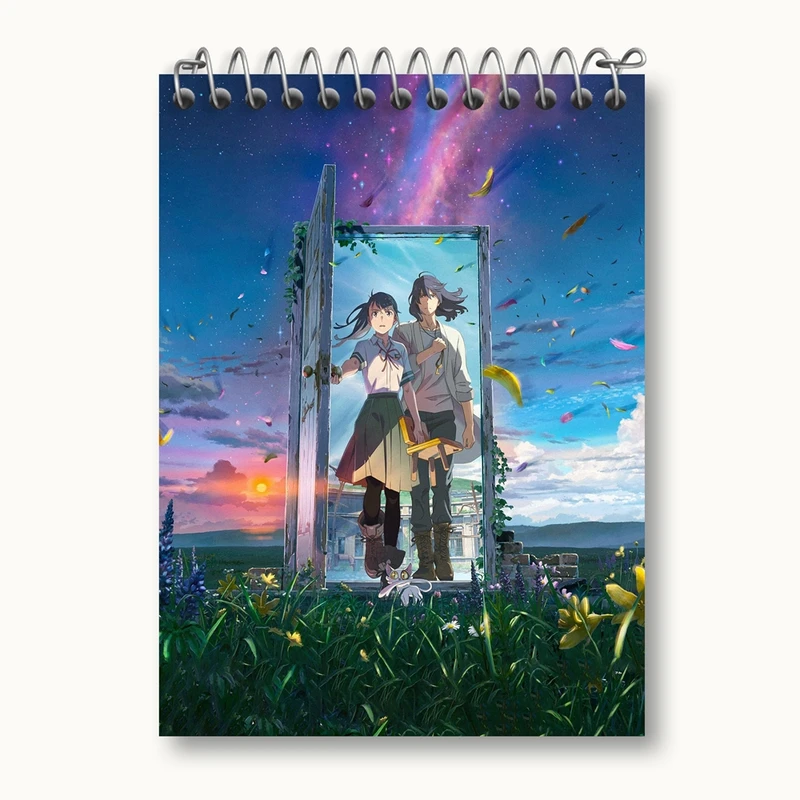 دفتر یادداشت 50 برگ خندالو مدل سوزومه و سوتا کد 28851