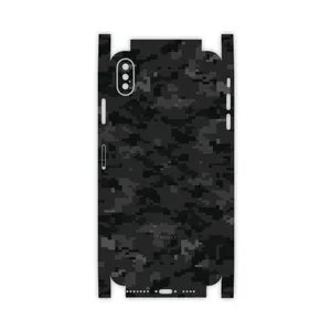 MAHOOT Night-Army-Pixel-FullSkin Cover Sticker for Apple iPhone Xs Max