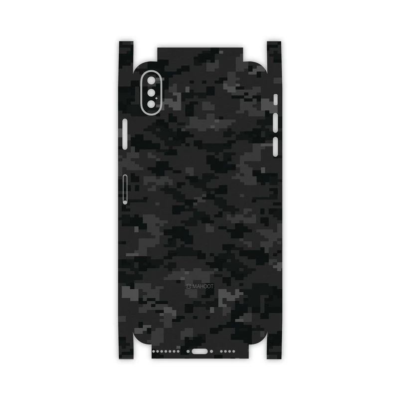 برچسب پوششی ماهوت مدل Night-Army-Pixel-FullSkin مناسب برای گوشی موبایل اپل iPhone Xs Max
