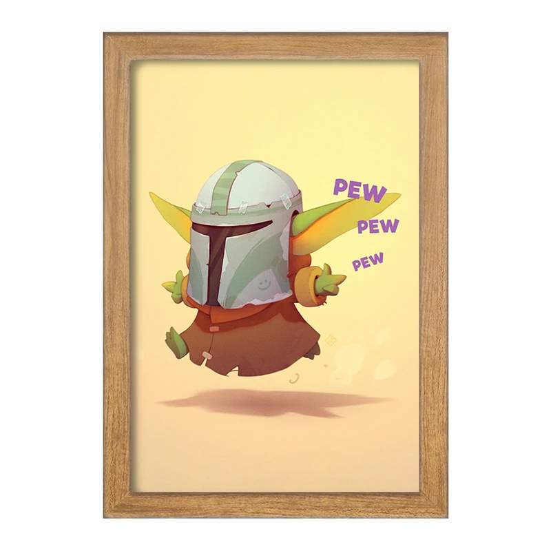 تابلو خندالو مدل جنگ ستارگان (Star Wars) کد F188