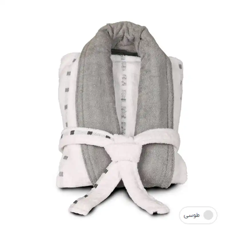 حوله پالتویی برق لامع مدل کیمونو سایز 115