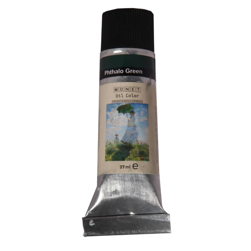 رنگ روغن مونه مدل phthalo Green 67 حجم 37 میلی لیتر