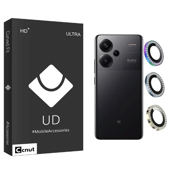 محافظ لنز گوشی کوکونات مدل UDB Ringi negin مناسب برای گوشی موبایل شیائومی Redmi note 13 Pro Plus