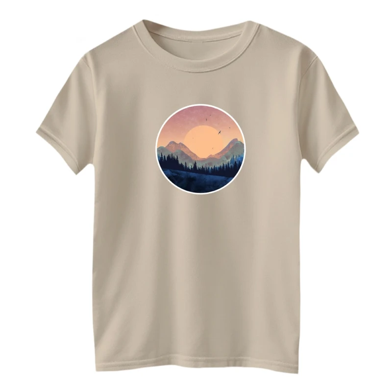 تی شرت آستین کوتاه بچگانه مدل مینیمال کد 02