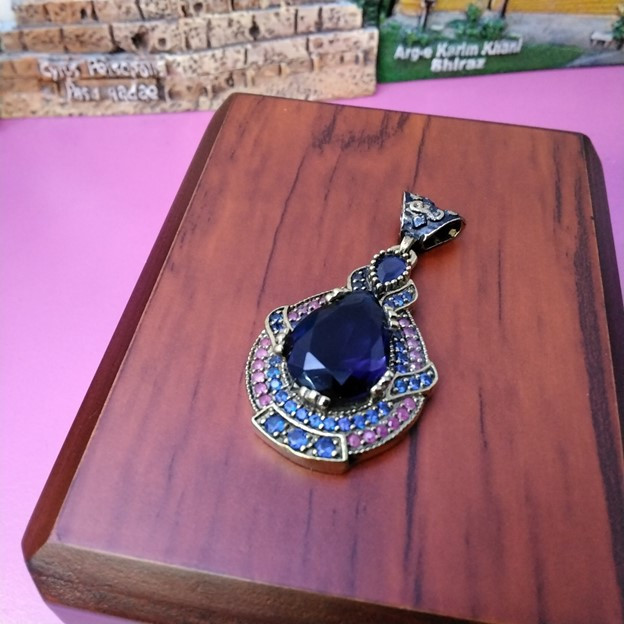 آویز گردنبند نقره زنانه مدل  glsr-1964