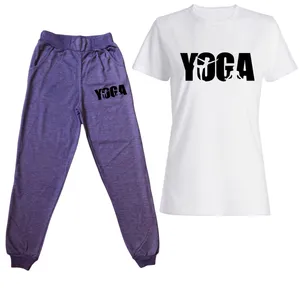 ست تی شرت آستین کوتاه و شلوار زنانه مدل 358