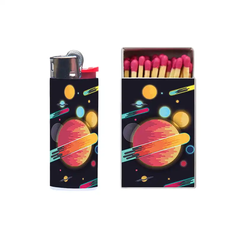 فندک مدل فضایی کد 503 به همراه کبریت