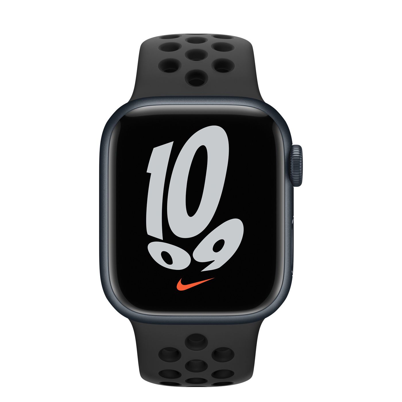 ساعت هوشمند اپل مدل  Series 7 45mm Aluminum Case with Nike Sport Band دارای قابلیت های صفحه نمایش لمسی بند سیلیکون -  - 5