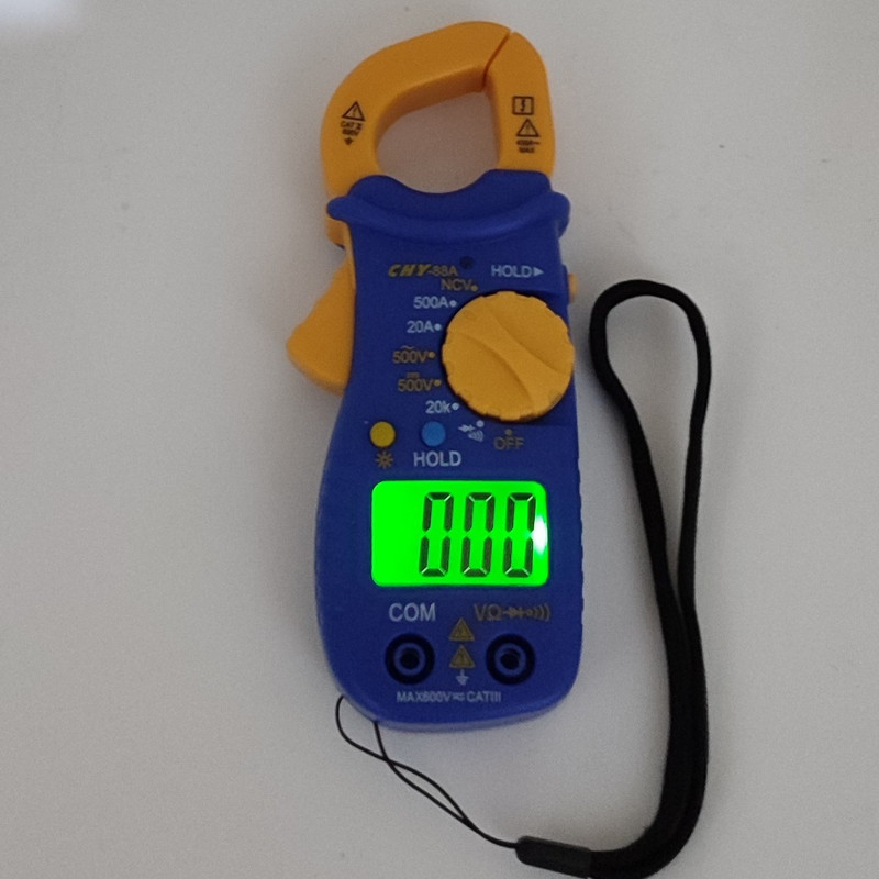 مولتی متر کلمپی سی اچ وای مدل CHY_88A